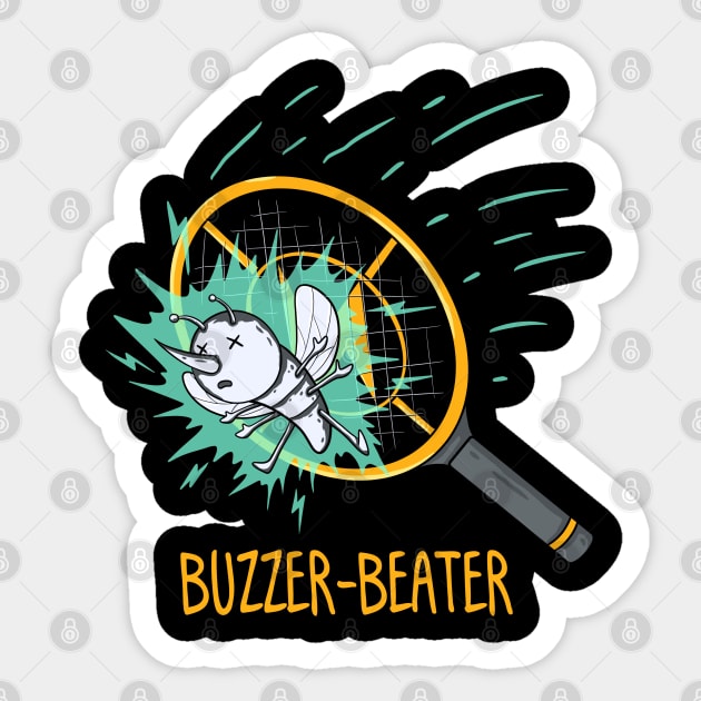 Buzzer Beater Sticker by opoyostudio